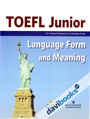 TOEFL Junior Language Form And Meaning