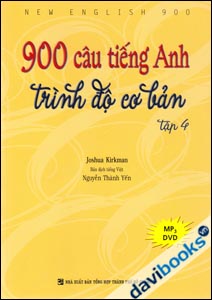 900 Câu Tiếng Anh Trình Độ Cơ Bản Tập 4 - Giá Không Kèm MP3
