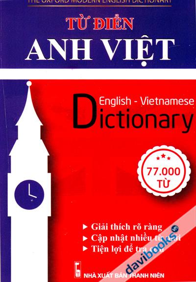 Từ Điển Anh Việt 77.000 từ