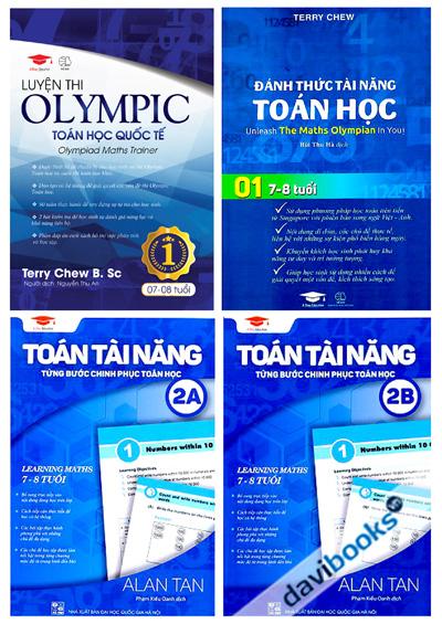 Combo Sách Toán Song Ngữ Singapore (7 – 9 tuổi) (4 Quyển)