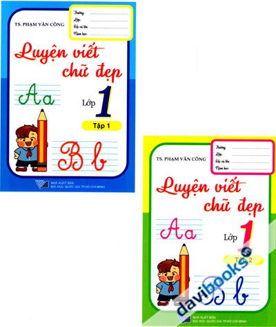 Luyện Viết Chữ Đẹp Lớp 1 (Tập 1 Tập 2)