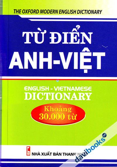 Từ Điển Anh Việt Khoảng 30.000 Từ