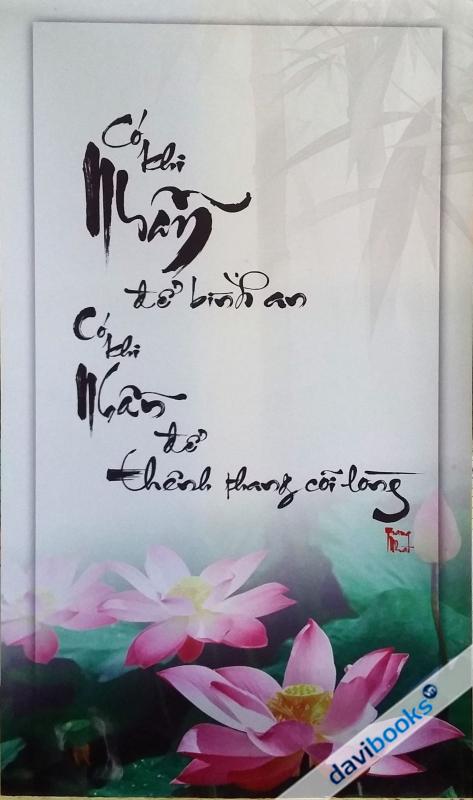 (ad849) Chữ Nhẫn