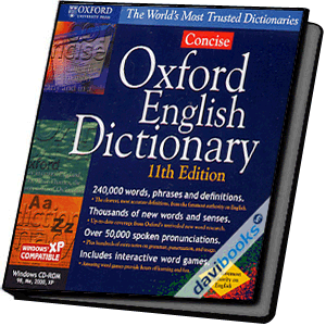 Concise Oxford Dictionary 11th Edition Portable (CD-ROM)
