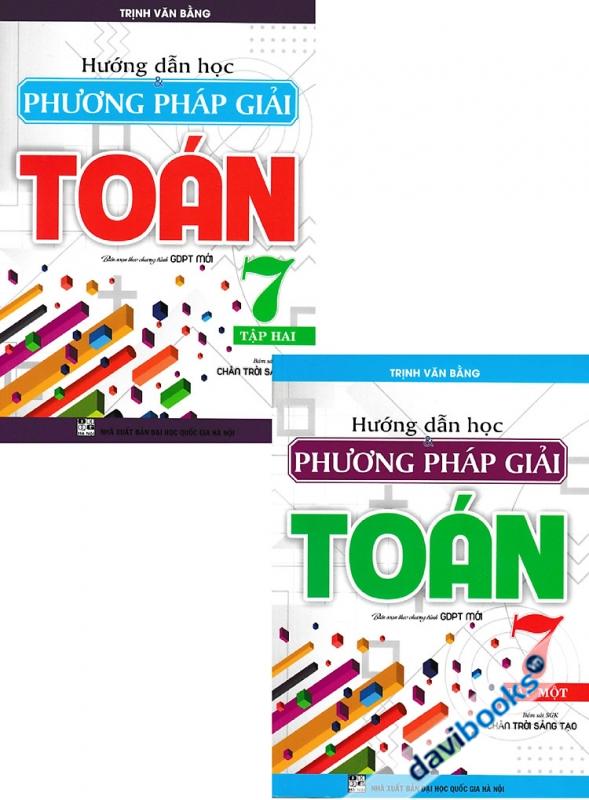 Combo 2 Tập Hướng Dẫn Học Phương Pháp Giải Tơán Lớp 7 (Bộ SGK Chân Trời ST)