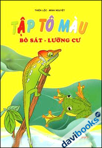 Tập tô màu -Bò sát Lưỡng cư