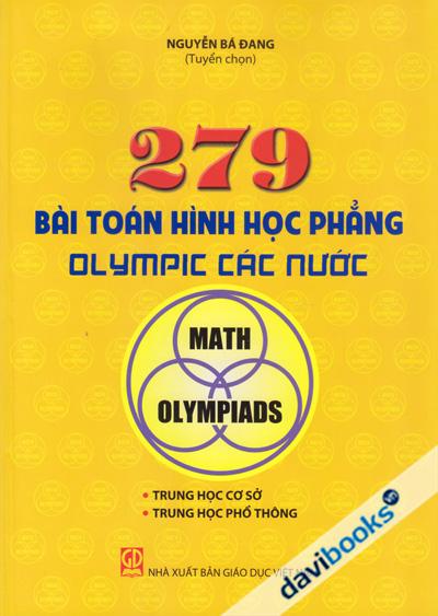 279 Bài Toán Hình Học Phẳng Olympic Các Nước
