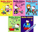 Hello Kitty Tô Màu Cấp Độ Khó Trọn Bộ 5 Cuốn