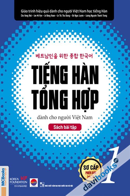 Tiếng Hàn Tổng Hợp Dành Cho Người Việt Nam - Sách Bài Tập Sơ Cấp 1