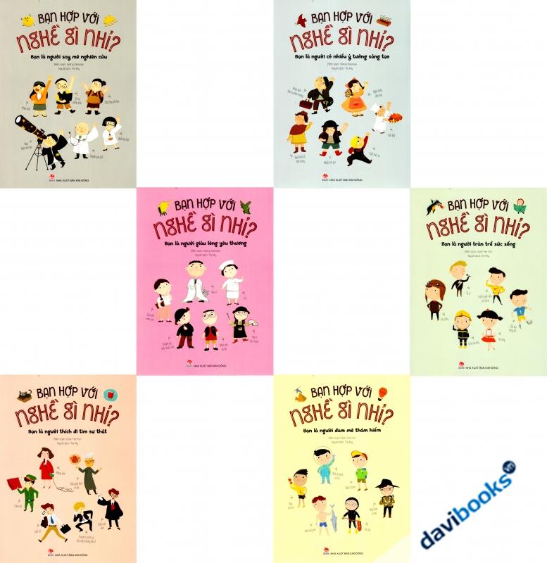 Bạn Hợp Với Nghề Gì Nhỉ (Trọn Bộ 6 Cuốn)