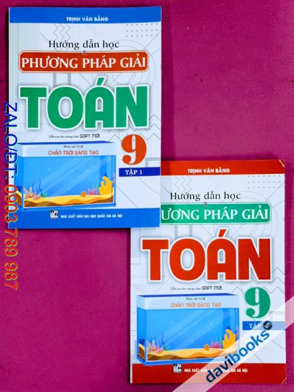 Combo 2Q: Hướng Dẫn Học Và Phương Pháp Giải Toán 9 (Bộ SGK Chân Trời ST)
