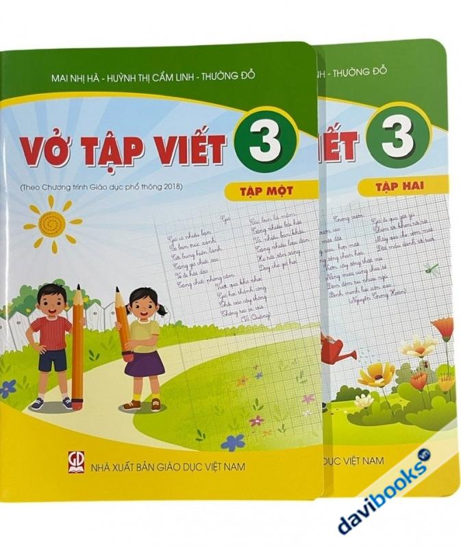 Vở Tập Viết 3 (Bộ 2 Tập)
