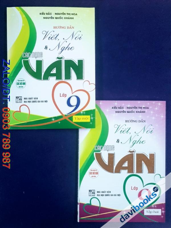 Combo 2Q: Hướng Dẫn Viết Nói Và Nghe Các Dạng Văn Lớp 9 (Bộ SGK Hiện Hành)