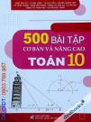 500 Bài Tập Cơ Bản Và Nâng Cao Toán 10 (Bộ SGK Hiện Hành)