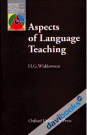 Oxford Applied Linguistics: Aspects of Language Teaching (9780194371285)