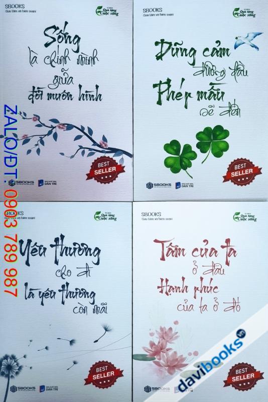 Sbooks Collection: “Quà Tặng Cuộc Sống” (Combo 4 Quyển)
