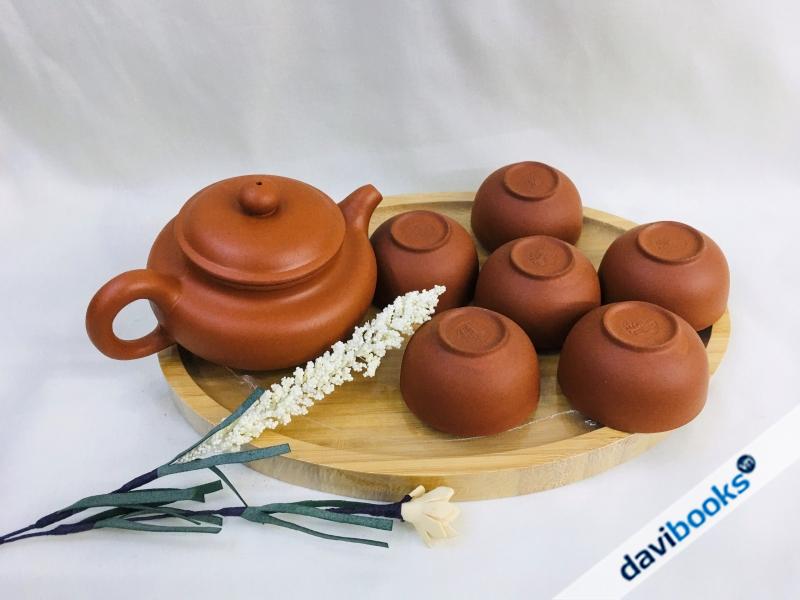 (ad1870) Bộ Ấm Trà Đất Đỏ