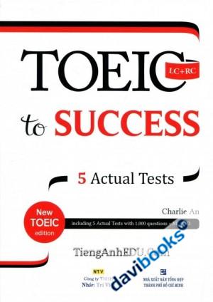 Toeic to Success 5 Actual Tests LC RC New Toeic Edition