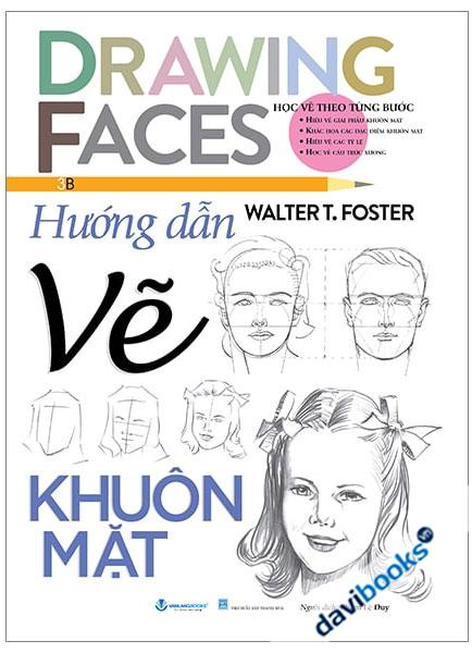 Drawing Faces – Học Vẽ Theo Từng Bước – Hướng Dẫn Vẽ Khuôn Mặt