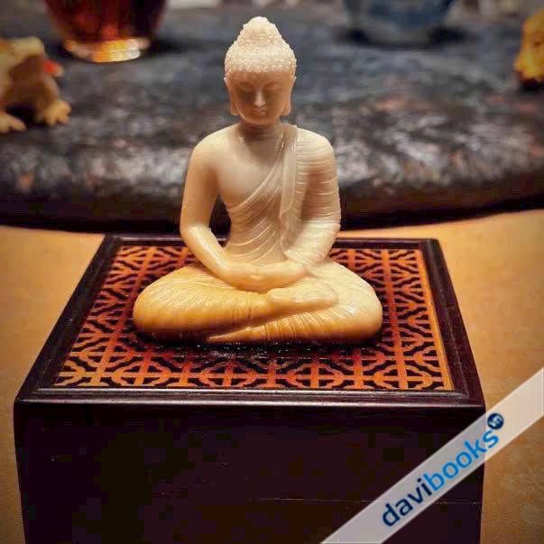 Tượng Phật - Cao 6,8 cm - Bằng Nhựa