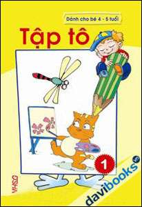 Tập tô Dành cho bé 4 5 tuổi