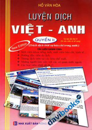 Luyện Dịch Việt Anh (Quyển 2)