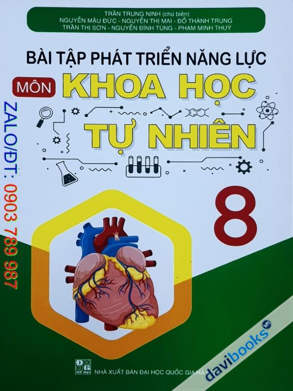 Bài Tập Phát Triển Năng Lực Môn Khoa Học Tự Nhiên 8 (Bộ SGK Hiện Hành)