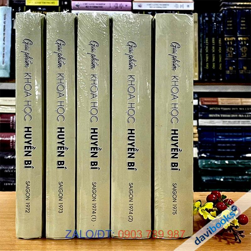 [SáchXưa] Giai Phẩm Khoa Học Huyền Bí (Bộ 5 Quyển)