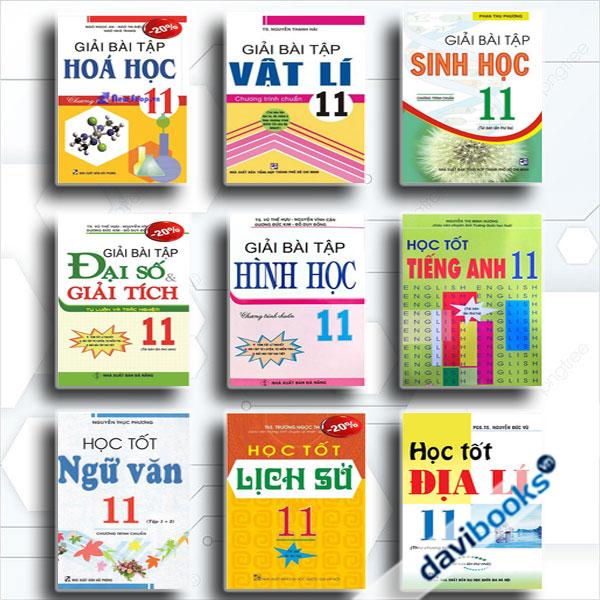 Combo Sách Giải Lớp 11 (Bộ 9 Cuốn)