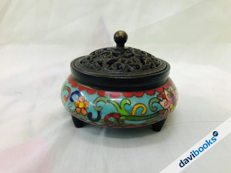 (ad10528) Lư Xông Trầm 400 Xanh Mint