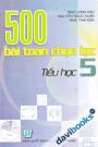 500 Bài Toán Chọn Lọc Tiểu Học 5
