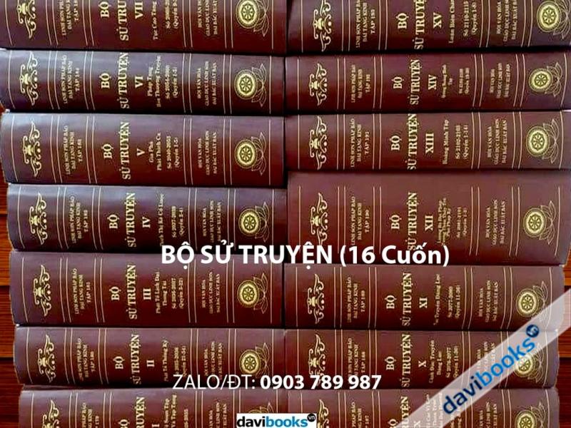 [Kinh Phật] Bộ Sử Truyện (16 Cuốn) - Linh Sơn Pháp Bảo Đại Tạng Kinh