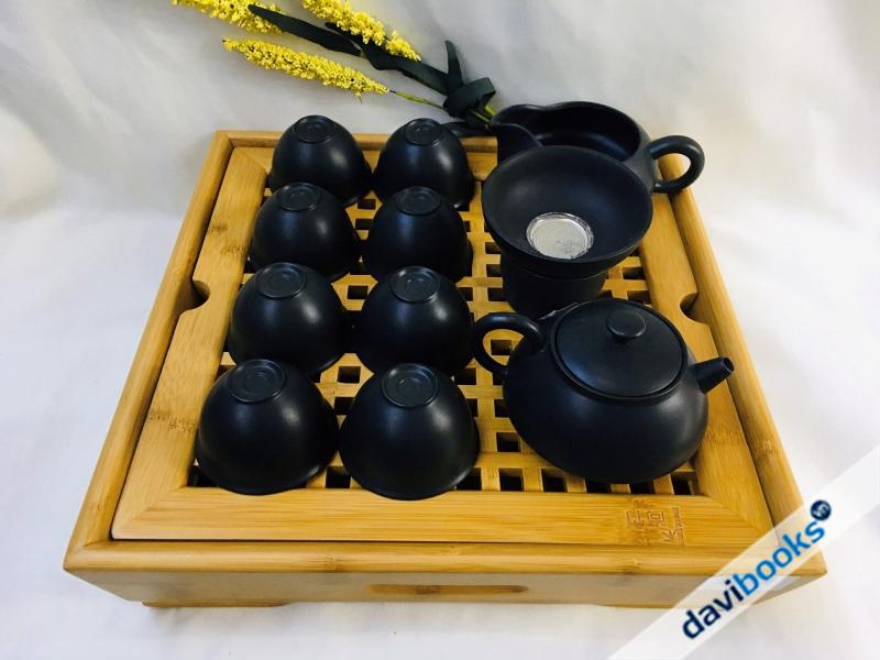 (ad1931) Bộ Ấm Tách Đất Ms100