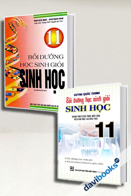 Combo Sách Bồi Dưỡng Học Sinh Giỏi Sinh Học 11 (Phan Khắc Nghệ - Huỳnh Quốc Thành, Bộ 2 Cuốn)