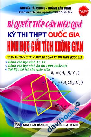 Bí Quyết Tiếp Cận Hiệu Quả Kỳ Thi THPT Quốc Gia Hình Học Giải Tích Không Gian