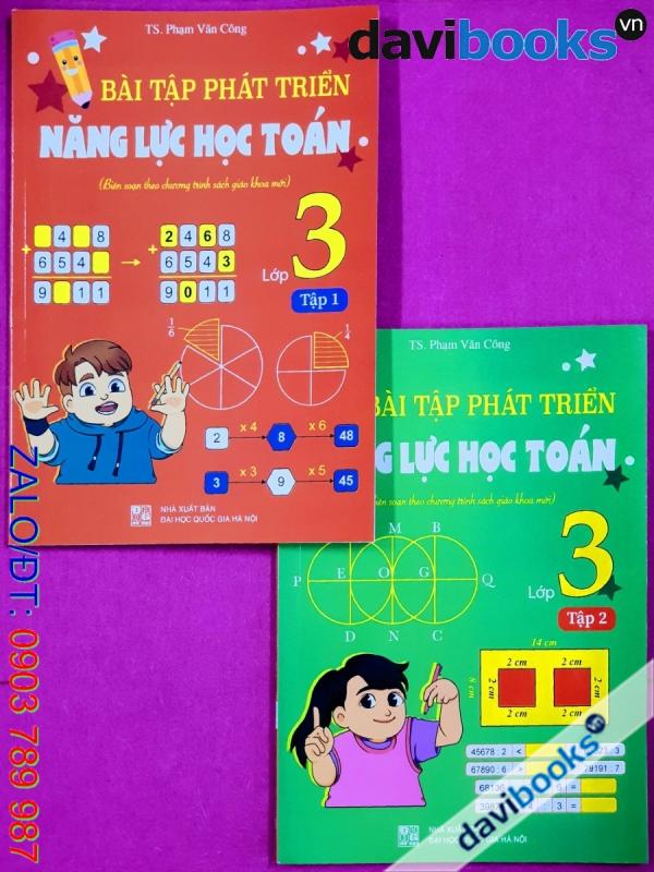 Combo 2Q: Bài Tập Phát Triển Năng Lực Học Toán 3 (Bộ SGK Hiện Hành)
