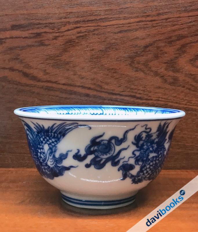 (ad6736.ad6737) Bát Men Lam Vẽ Rồng Phượng