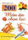 Sách Nấu Ăn 200 Món Ăn Chọn Lọc