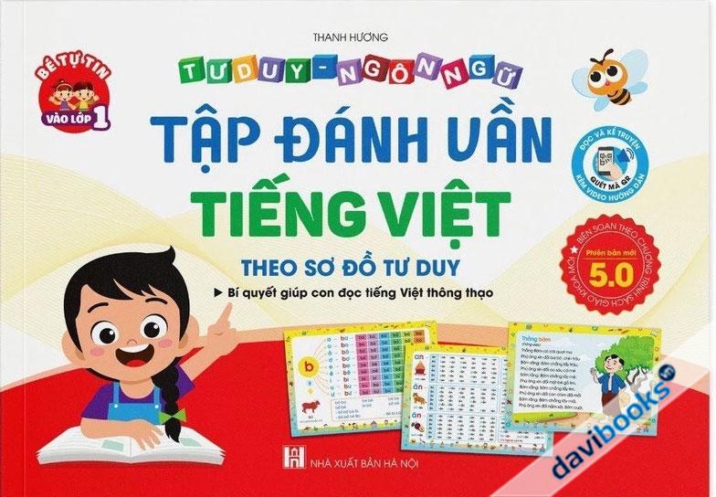 Tập Đánh Vần Tiếng Việt Theo Sơ Đồ Tư Duy Phiên Bản Mới Nhất 5.0