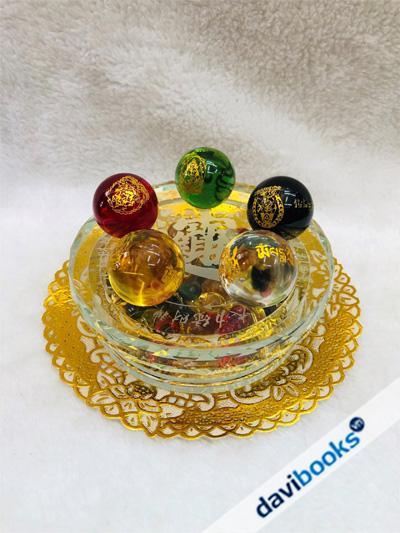 (ad6641) Dĩa Bi Ngũ Hành (Ngũ Lộ Tài Thần Trận)