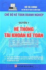 Chế độ kế toán doanh nghiệp Hệ thống tài khoản kế toán Quyển 1