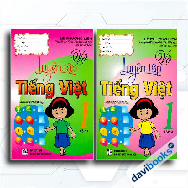 Combo Vở Luyện Tập Tiếng Việt 1 (Theo Chương Trình Tiểu Học Mới Định Hướng Phát Triển Năng Lực, Bộ 2 Cuốn)