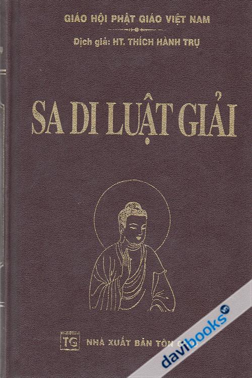 [Kinh Phật] Sa Di Luật Giải (Bìa Da)