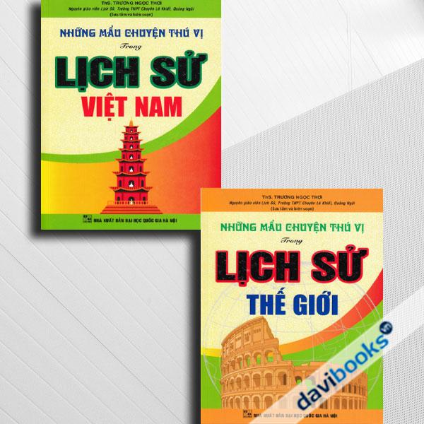 Combo Những Mẩu Chuyện Thú Vị Trong Lịch Sử Việt Nam Và Thế Giới (Bộ 2 Cuốn)