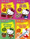 Hello Kitty Truyên Tranh Dán Hình - Cẩm Nang Bạn Gái (4 Cuốn)