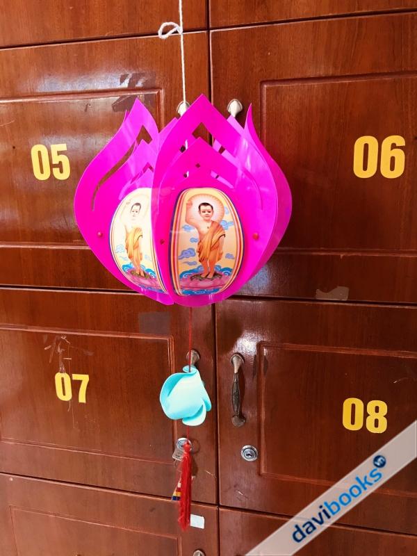 (ad10616) Lồng Đèn LD25 Hồng Phật