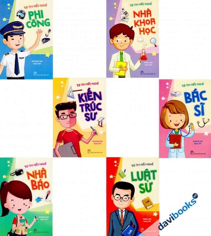 Trọn Bộ Tớ Tìm Hiểu Nghề (6 Cuốn)
