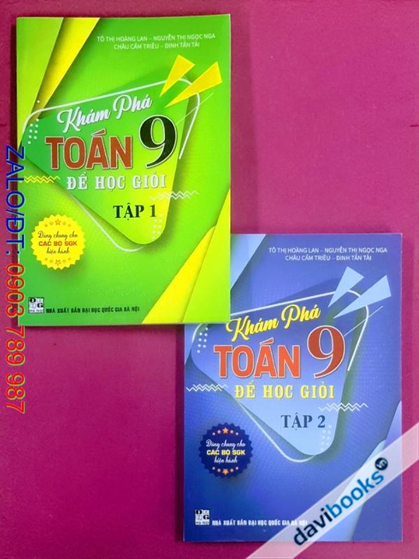 Combo 2Q: Khám Phá Toán 9 Để Học Giỏi (Bộ SGK Hiện Hành)