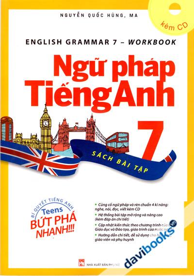 Ngữ Pháp Tiếng Anh 7 - Sách Bài Tập (Kèm CD)