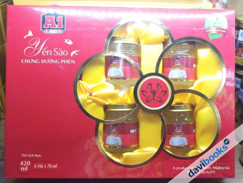 (ad11143) Yến Sào A1 Chưng Đường Phèn 